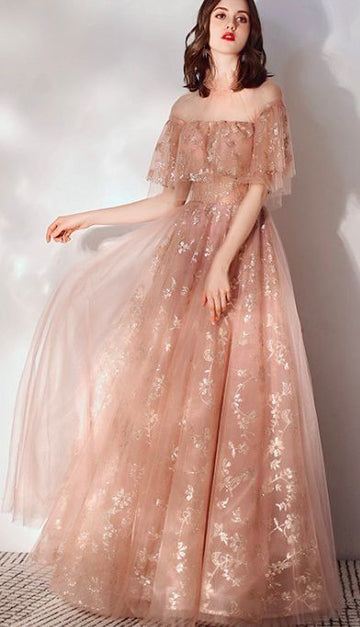 Sequins Party Maxi Dress prom dress HZ1023